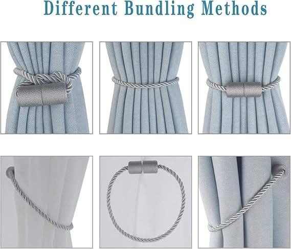 Elegant Curtain Tiebacks – Best-Selling Modern Home Decor Curtain Accessories