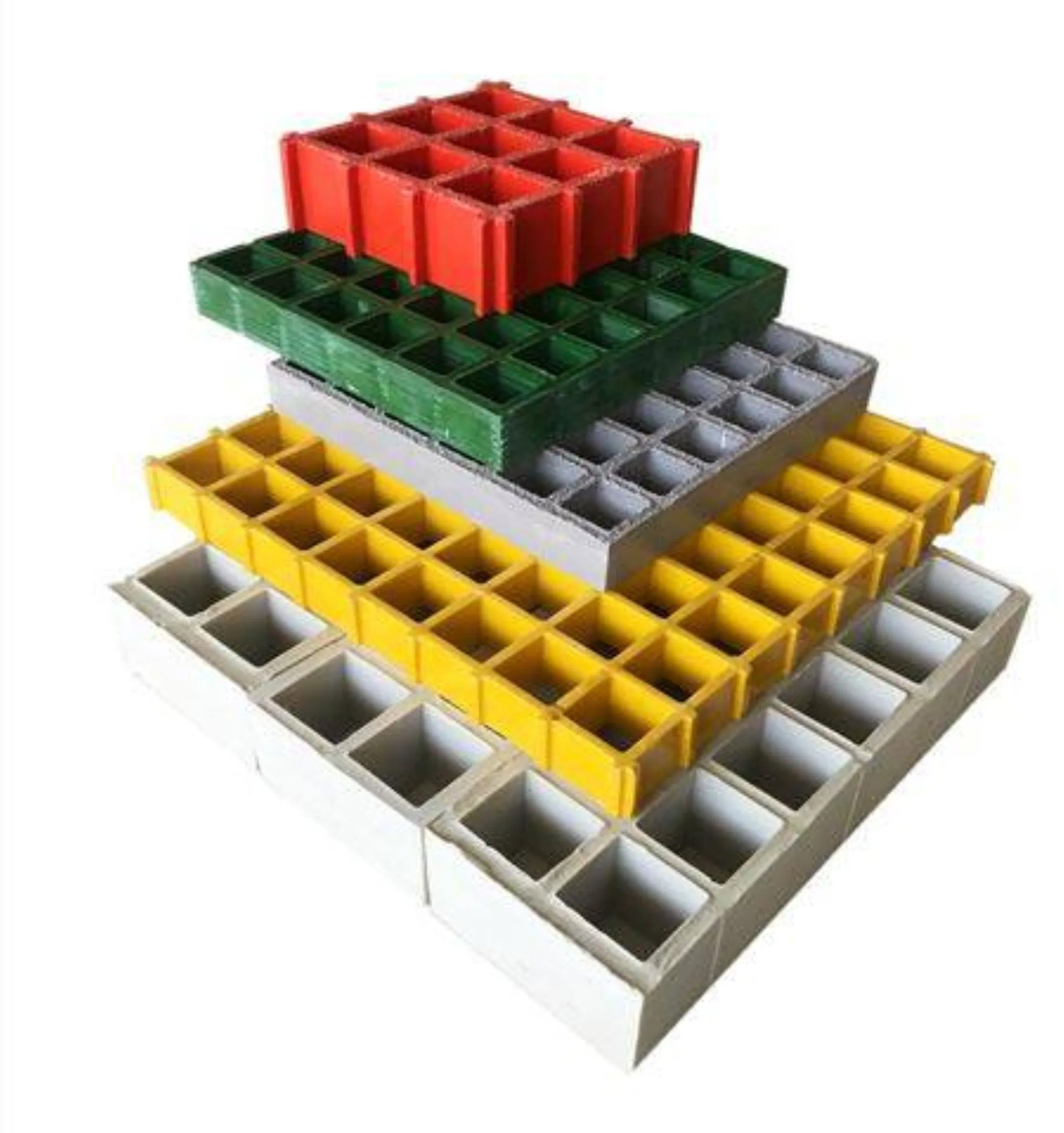 Pigeon Floor Fiberglass Grating 19*19 38 * 38 mm Platform Walkway Poultry Cage