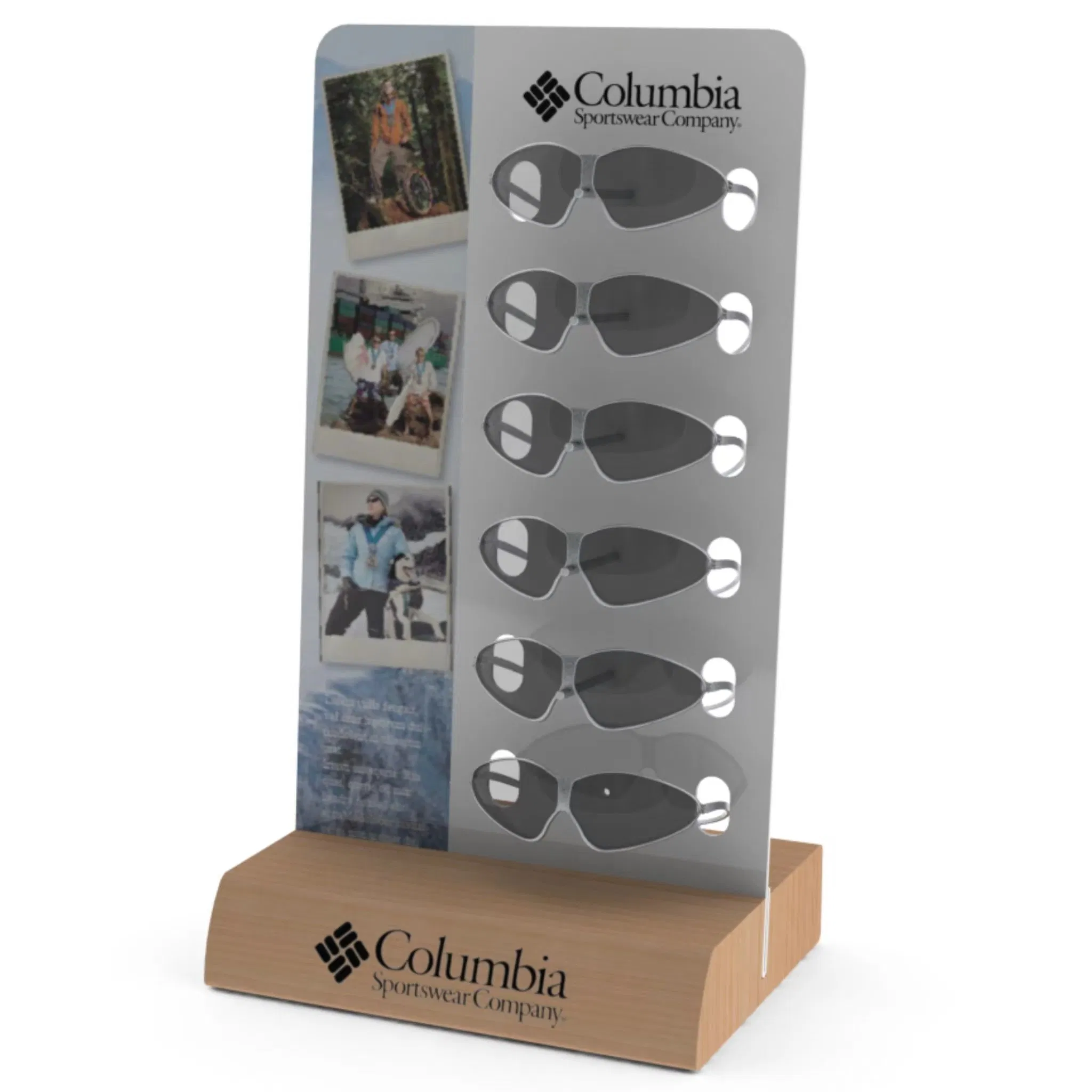 Elegant Customizable Sunglasses Display Stand for Retail Spaces