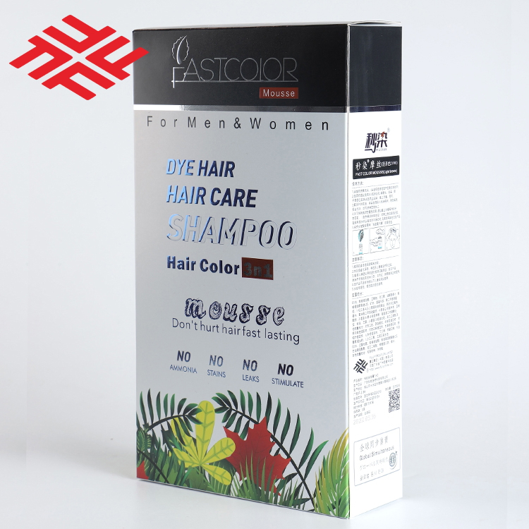 OEM ODM Simple Use Fast Fully Fastcolor Mousse Hair Color Cream Hair Dye Foam