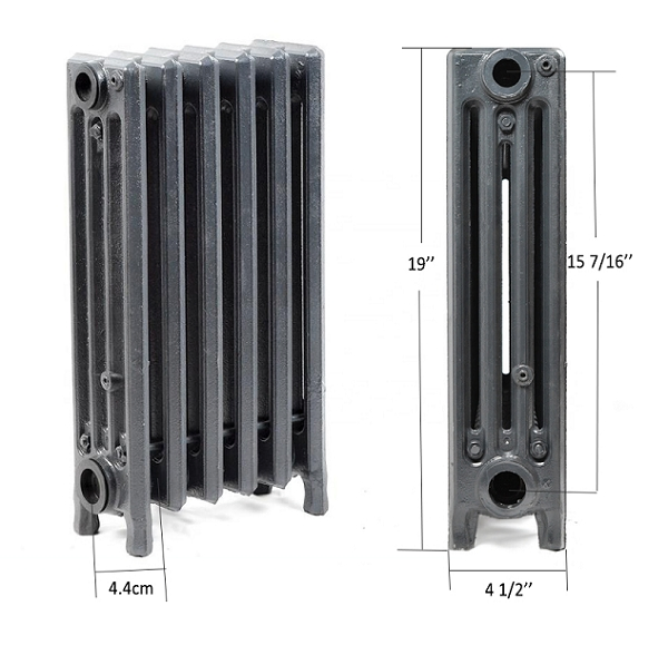 4*19 Cast Iron Radiator for USA Market