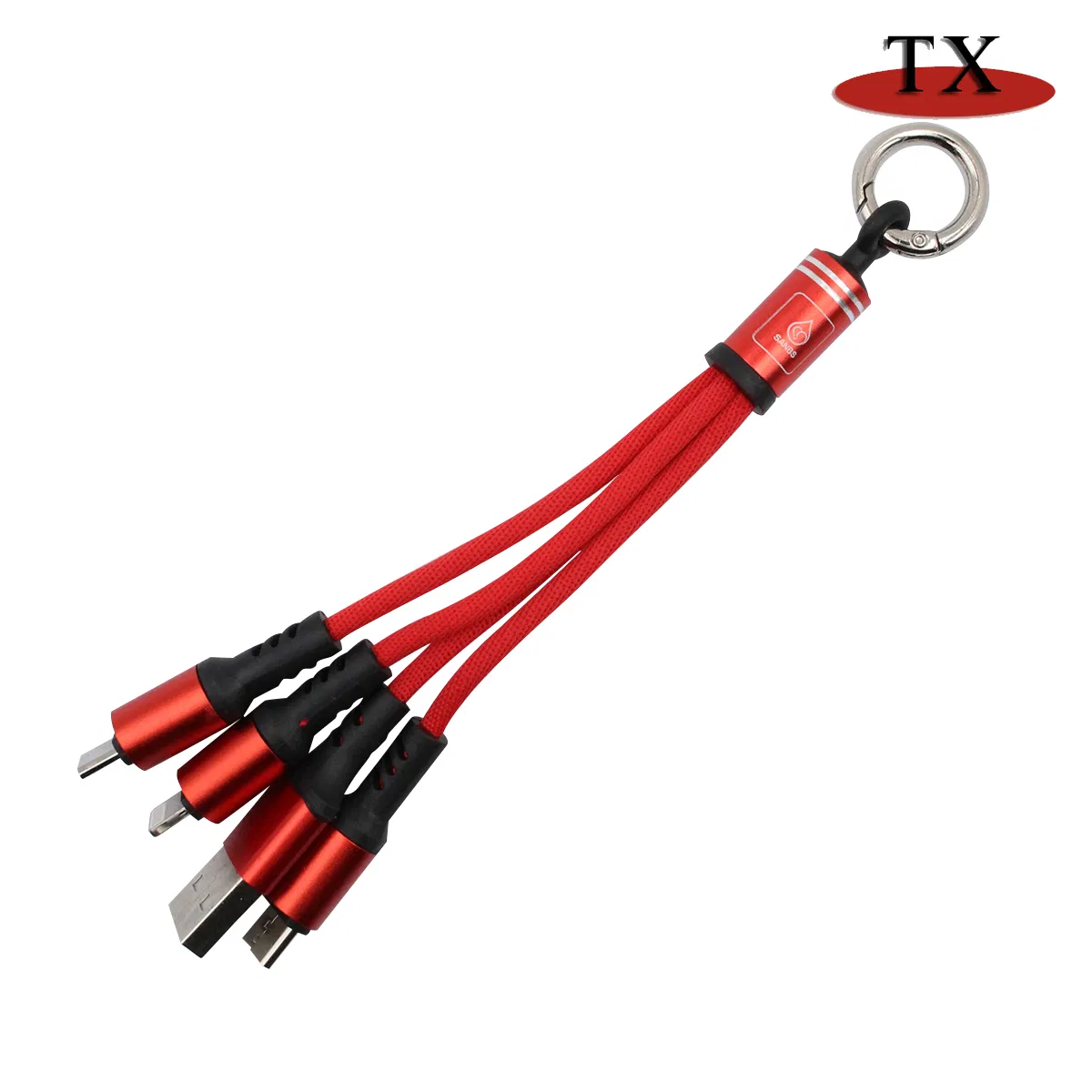 Универсальный кабель-брелок 4 в 1 с Micro USB