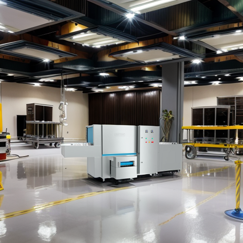 High Capacity Commercial Dishwasher for Professional Catering Kitchen Use