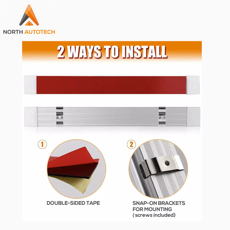 12V/24V 13-дюймовая светодиодная лента на 108 LED с выключателем