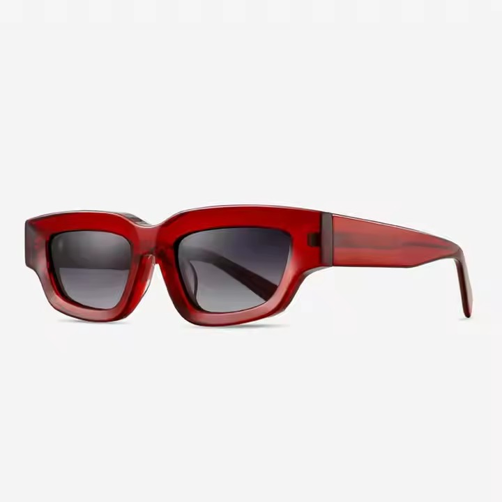 New Materials Mazzucchelli Acetate Sun Glasses Handmade Sunglasses with UV400 Nylon Lens