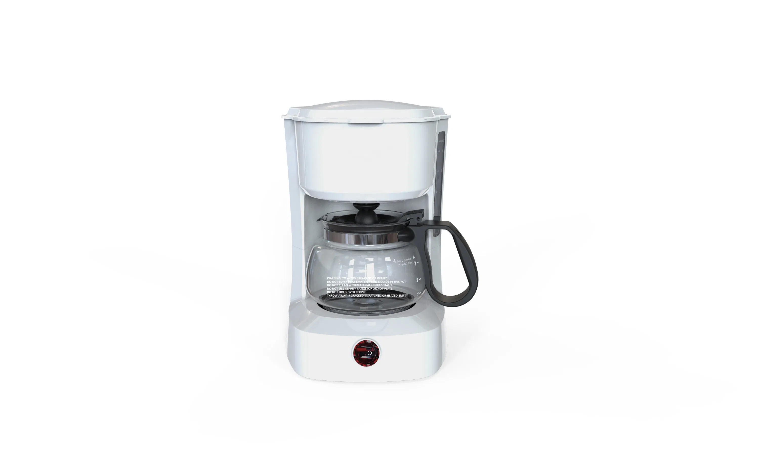 Coffee Maker with Anti-Drip and Removable Filter Holder