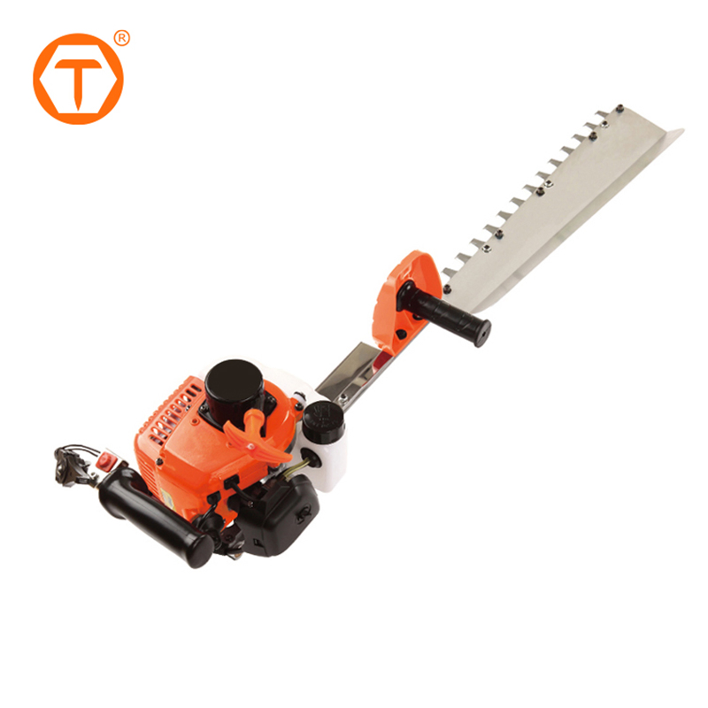 Hedgerow Machine Multifunctional 23cc Gasoline Single Edge Blade Hedge Trimmer with 0.6L Tank Capacity