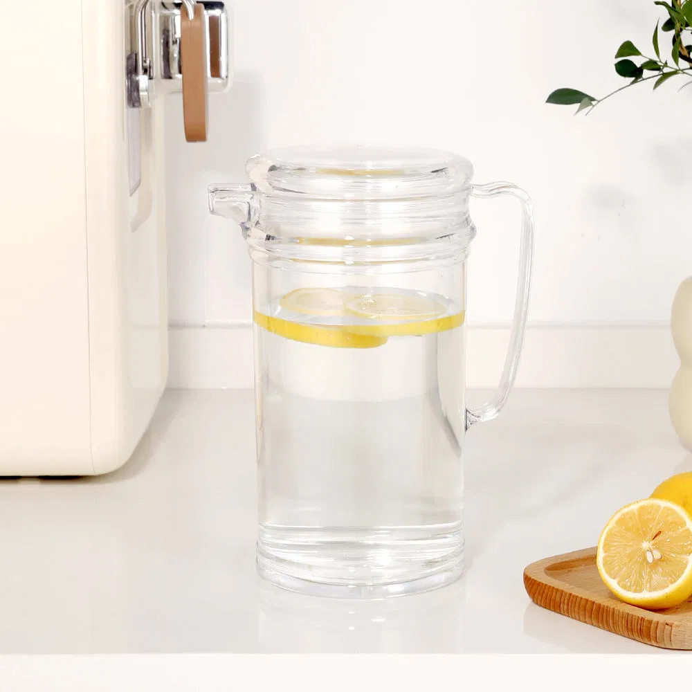 Top Selling Plastic Lid Series: Acrylic Juice Pot & PC Water/Tea/Beer Pitcher