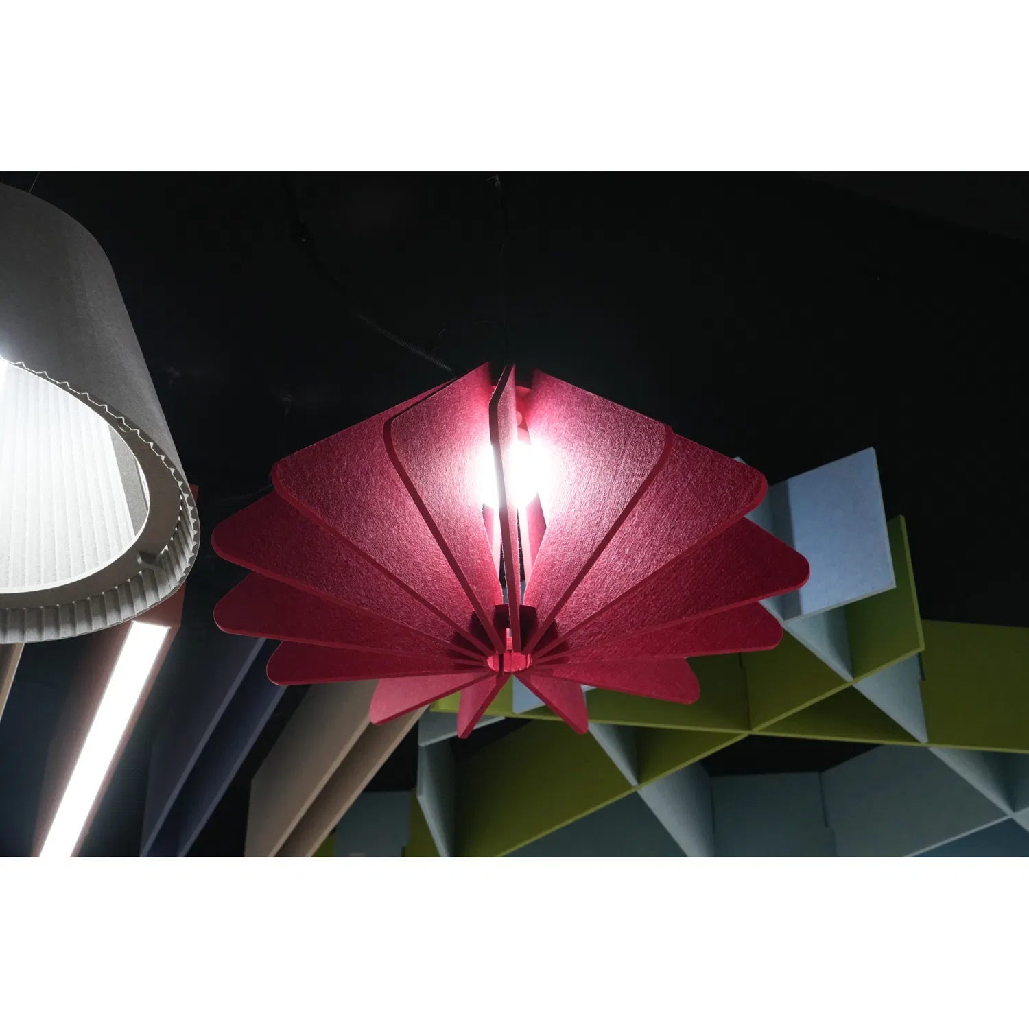Noise Reducing Lights Acoustic Felt Lamp Felt Lighting for Home and Office