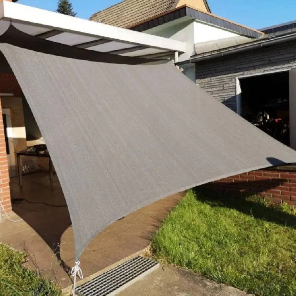 Square Awnings Sunshade Canopy Waterproof Sail Shade Polyester Oxford Fabric Bl17917