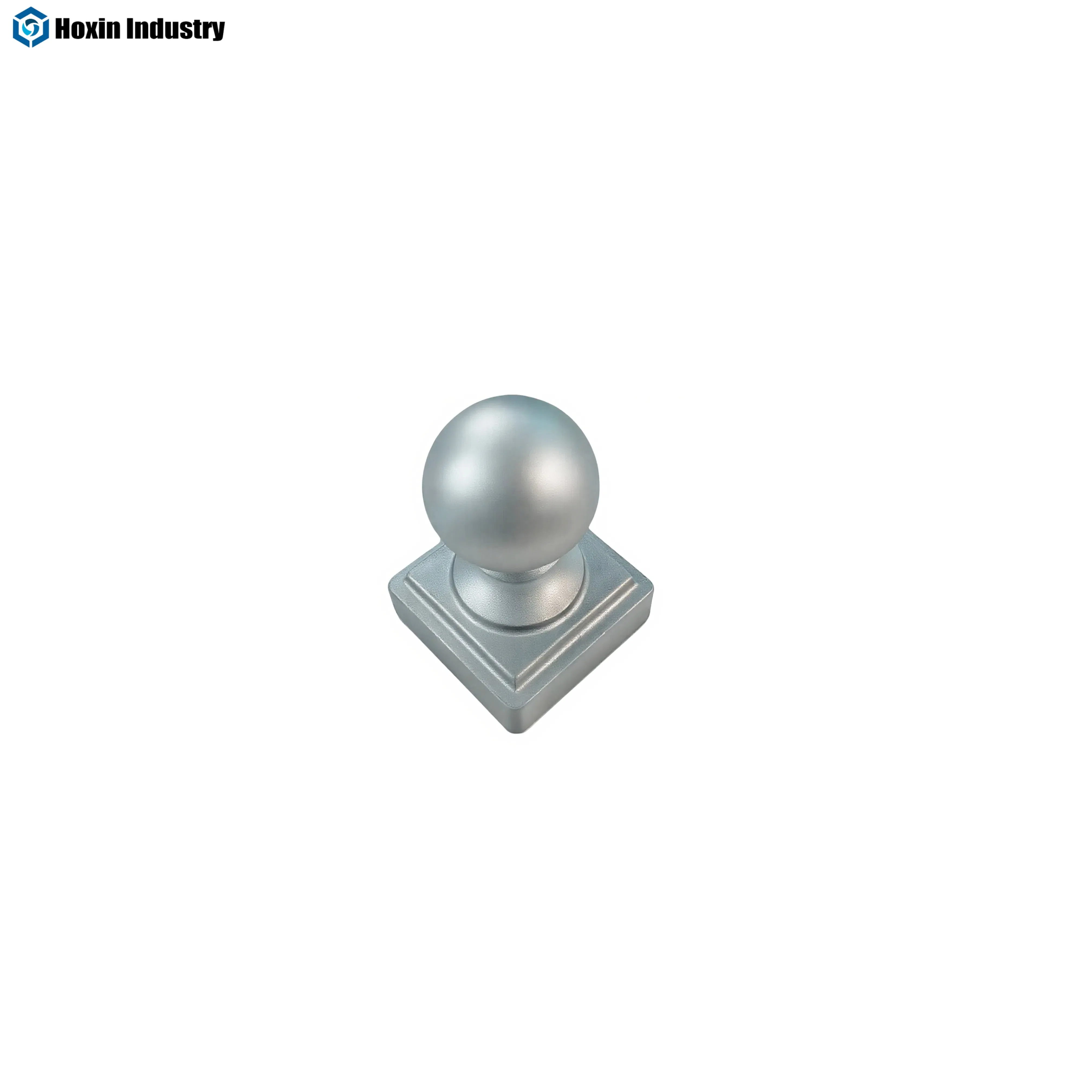Premium Customized Aluminum Round Fence Post Cap Decorative Metal Fittings for Garden