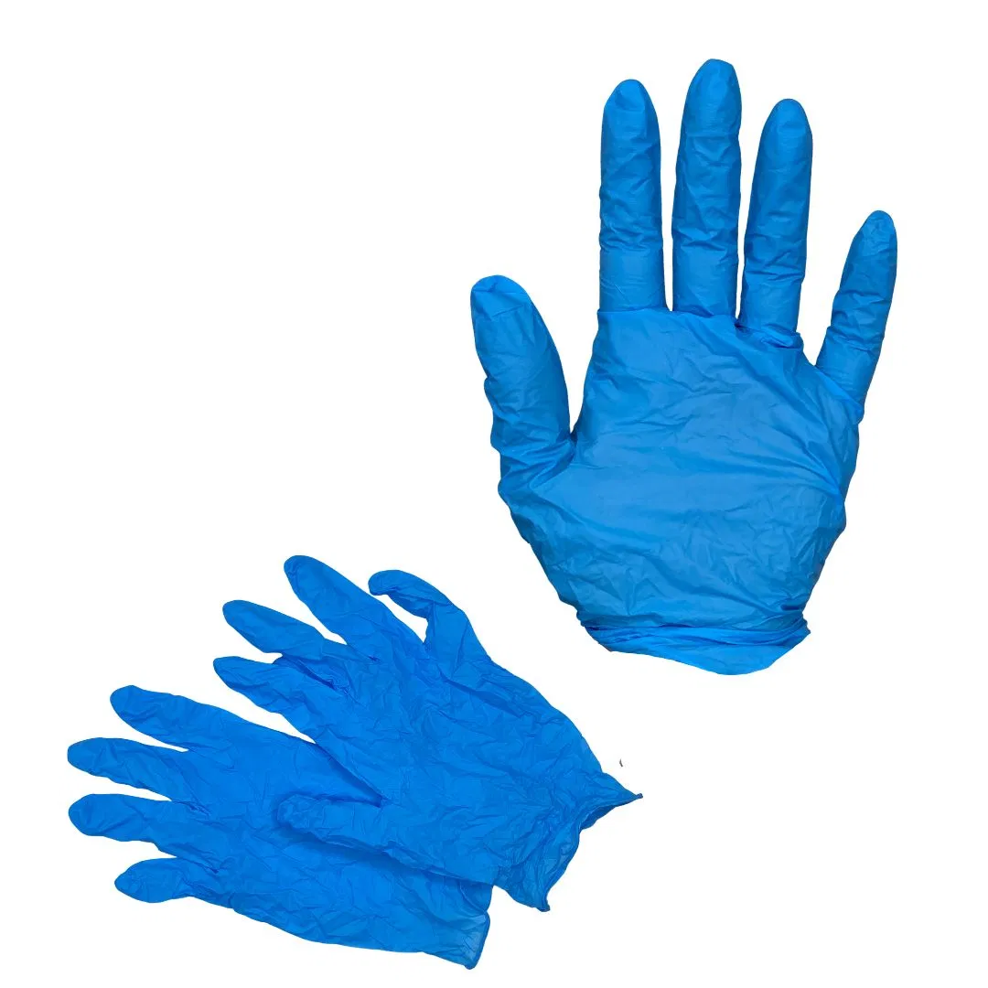 Wholesale Black Blue Industry High-Quality Disposable Nitrile OEM Design Nitrile Exam Gloves