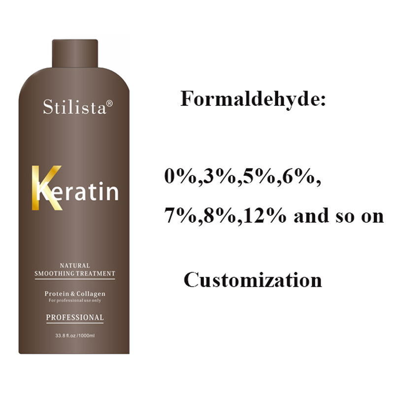 1000ml Factory Wholesale Price Smoothing Pure Brazilian Keratin Hair Treatment