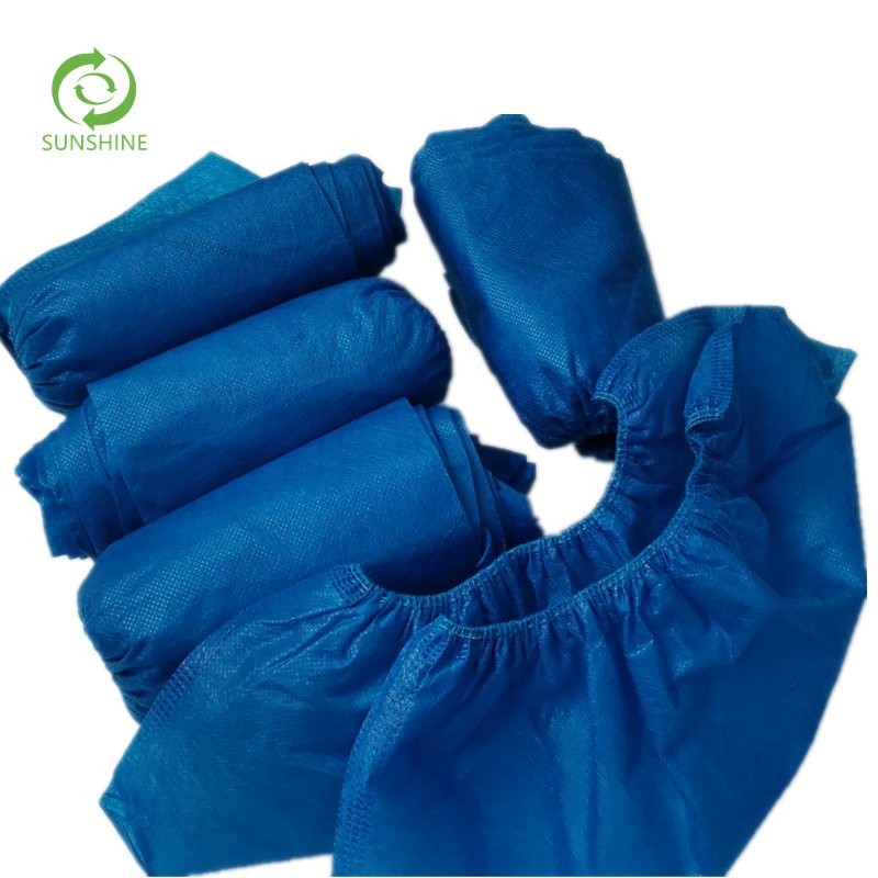 Blue or White Color Nonwoven Disposable PP Shoe Cover