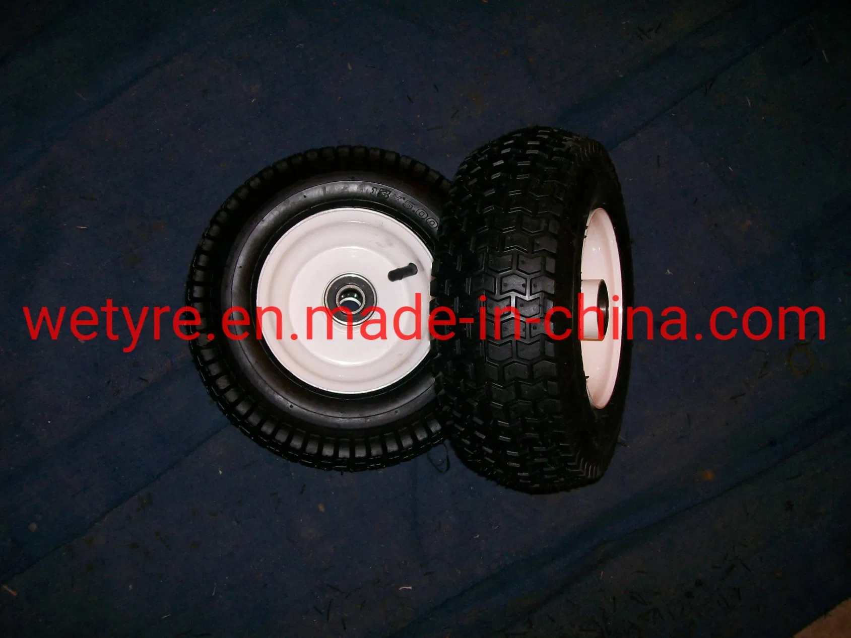High Quality Good Price Durable Heat Resisting Pneumatic Rubber Wheel for Wheelbarrow (5.00-6)