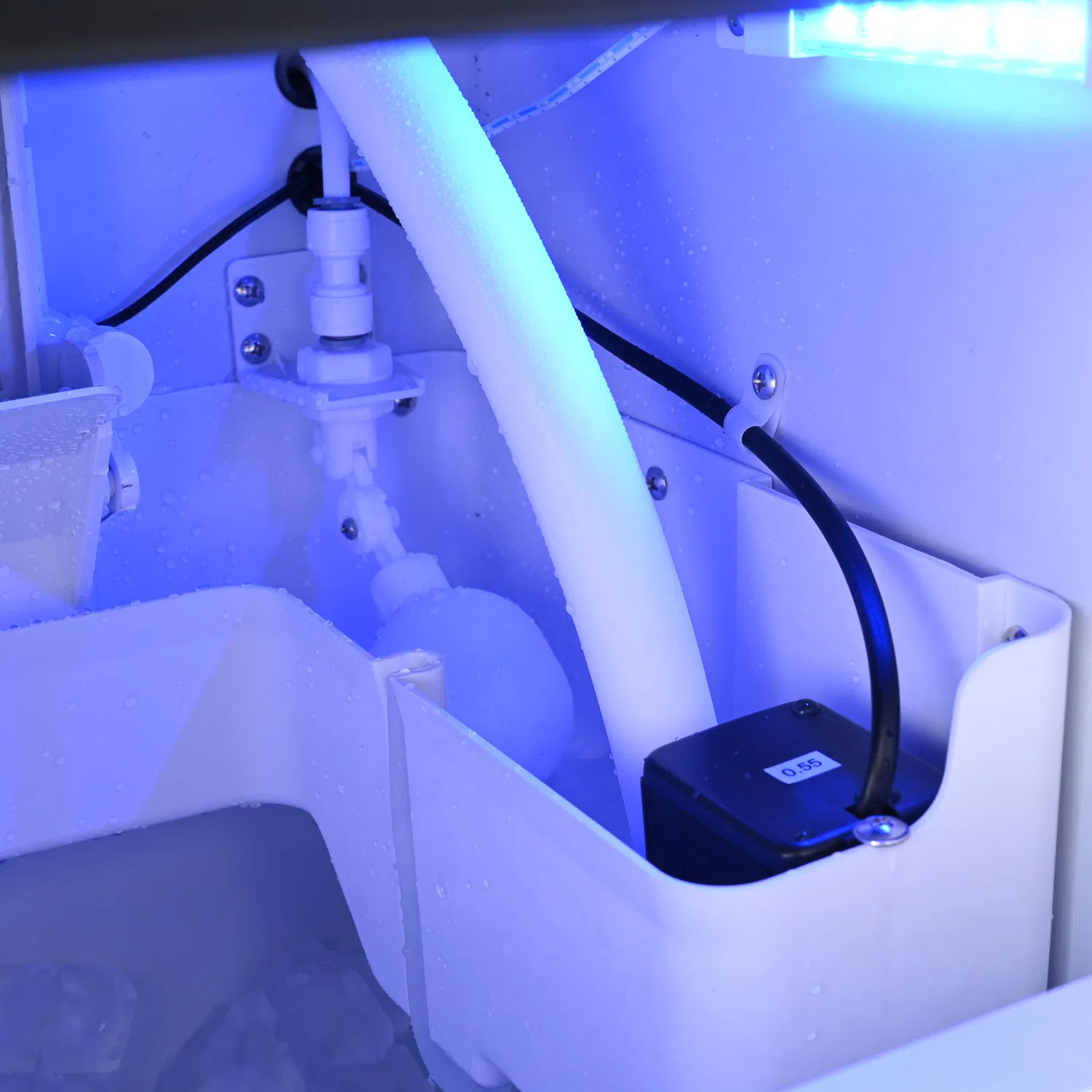 Source Factory Ice Cube Making Machine with Two Ways of Receiving Water