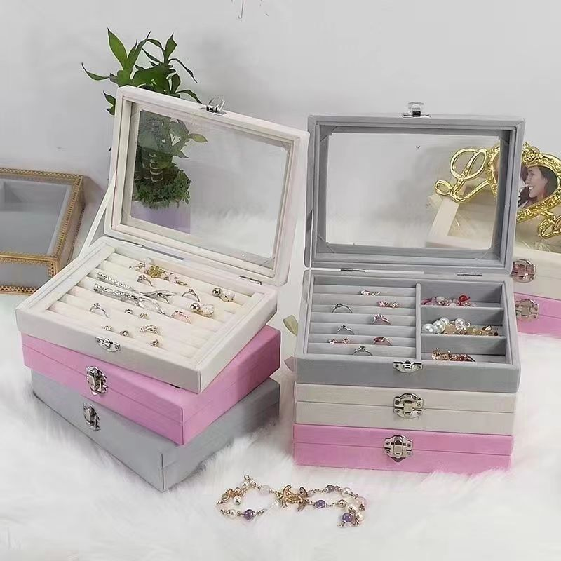 Hot Sale Luxury Princess European Style Jewellery Lock Box