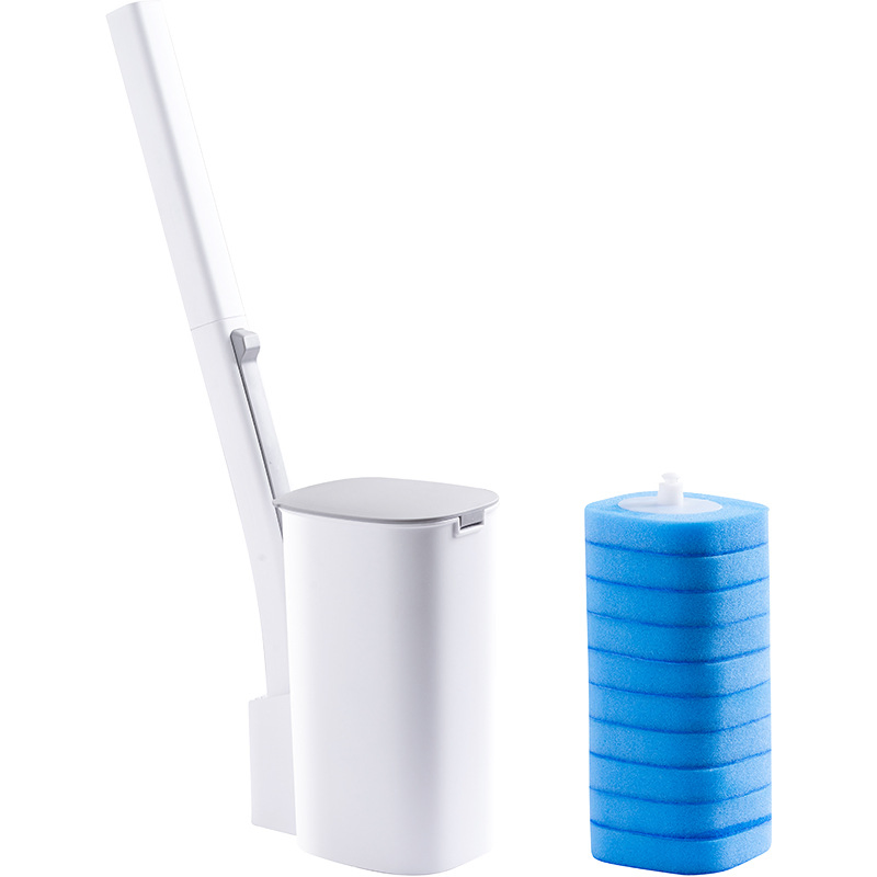 Toilet Bowl Cleaner Bathroom Disposable Sponge Scrubber Esg22315
