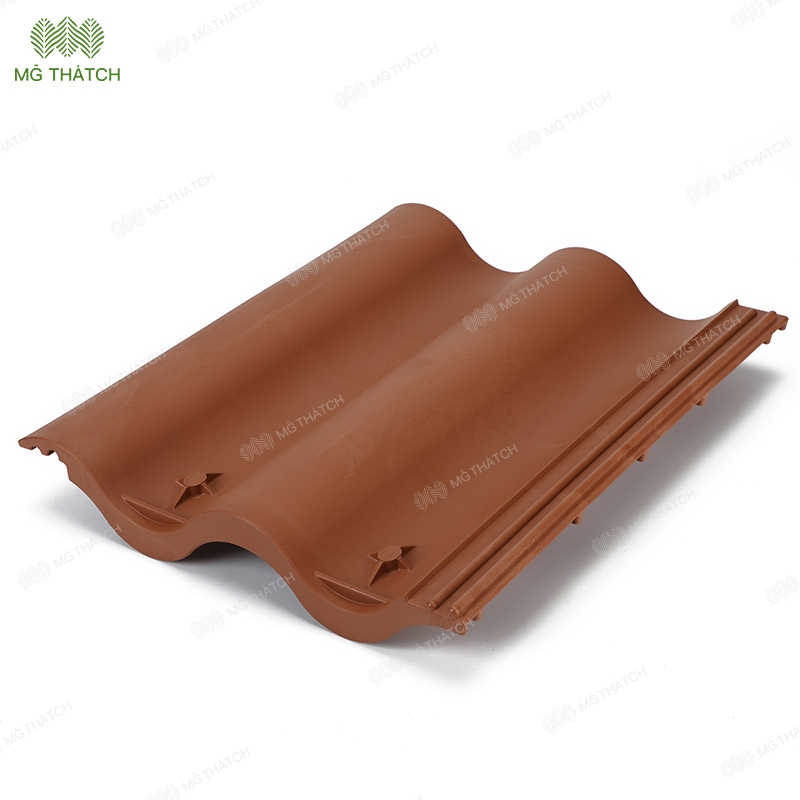 High Quality 20 Years Warranty Plastic Synthetic Spanish Tile Roof Artificial Tiles Roof UV Proof