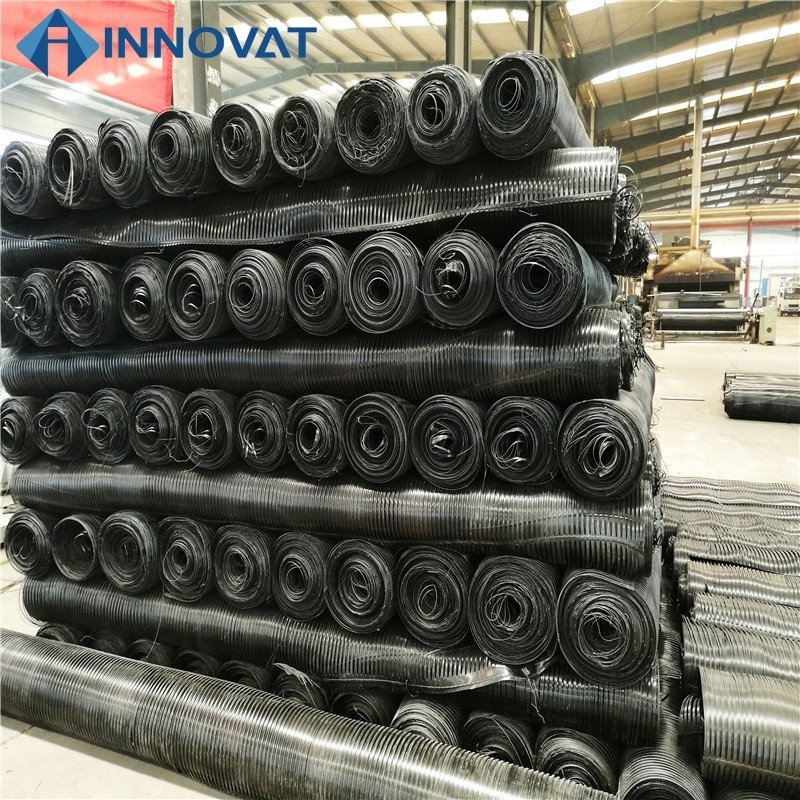 Plastic Mesh Geogrid Uniaxial Geogrid Description Building Material
