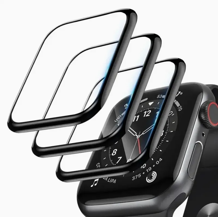 Защитная плёнка Hybrid PET+PMMA для Apple Watch Ultra 2 / S10 S9 S8