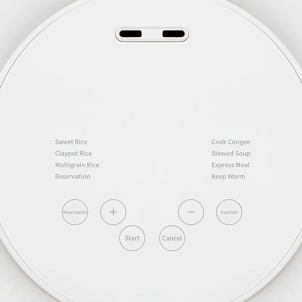 3L 600W Healthy Nonstick Slow Cooker Steam Glass Rice Cooker