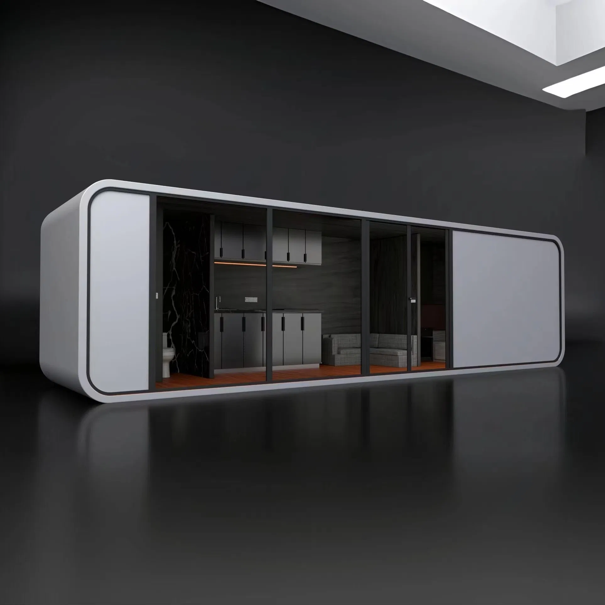 Customization Bespoke Apple Cabin Prefab Portable Apple Cabin Mobile House Bedroom Bathroom Kitchen
