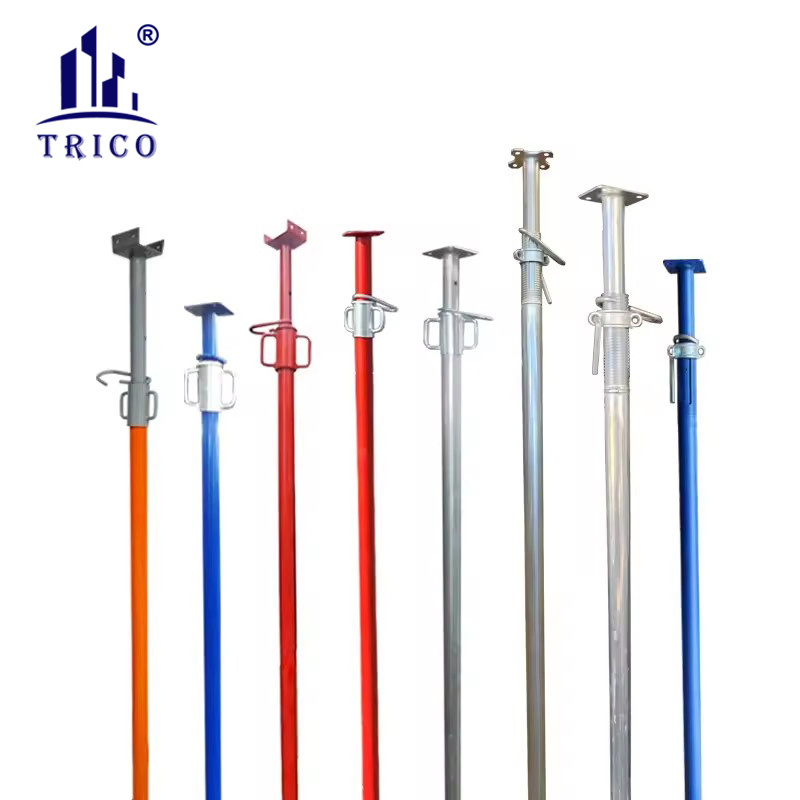 Powder Coated Adjustable Scaffolding Acro Shuttering Props Steel Prop for Concrete Formwork