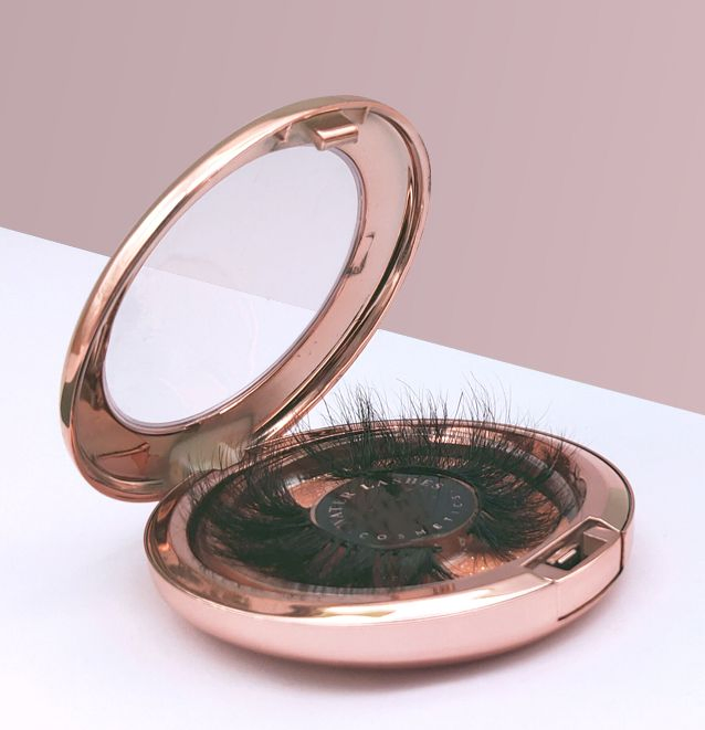 False Eyelashes, Natural 3D Mink Eyelashes Faux Fluffy Lashes for Makeup