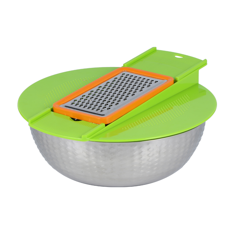 Vegetable Slicer Grater Bowl Set Stainless Steel Food Slicer Cutter