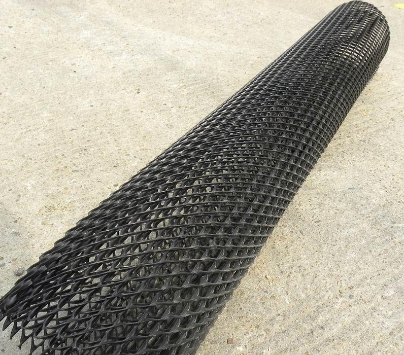Two Dimension HDPE 4mm 5mm 6mm Biplanar Drainage Geonet Hot Bonded with Geotextile Geocomposite for Lanfill Factory Price