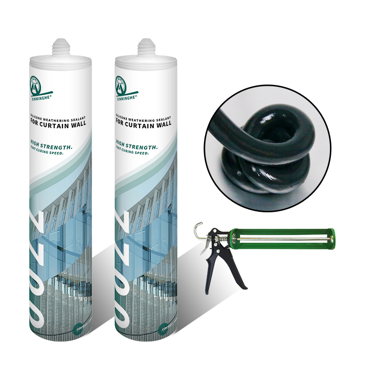 Waterproof Curtain Wall Clear Glass Super Adhesion Stress Structural Silicone Sealant