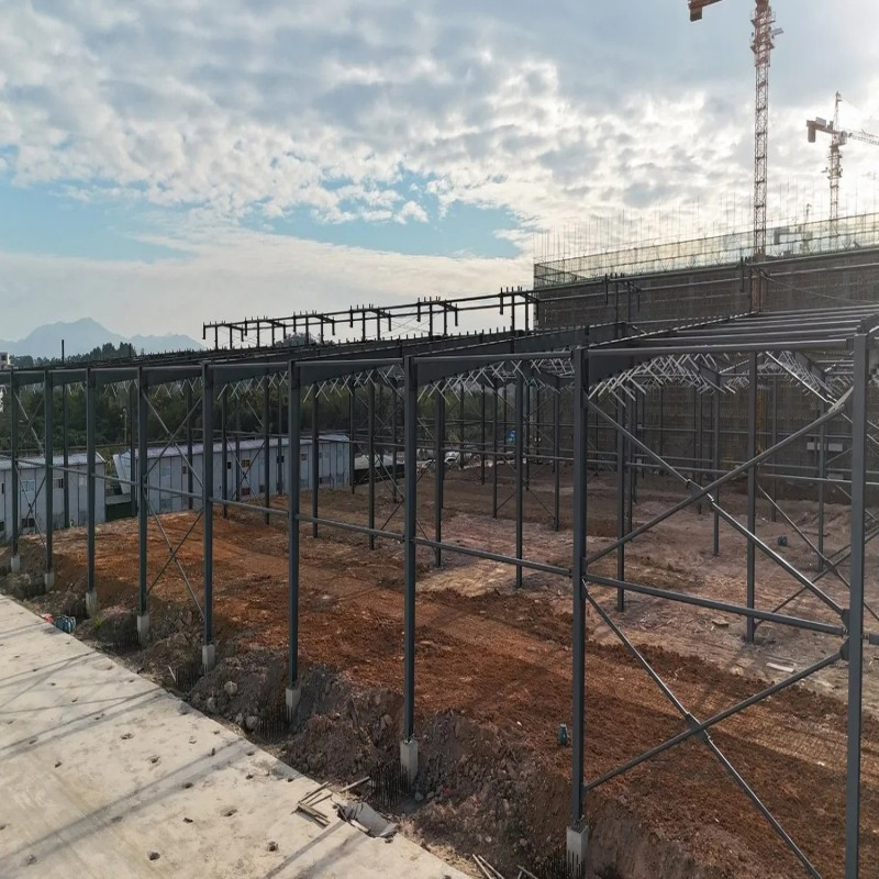 China Large Span Prefab Industrial Steel Structure Structural Steel Shop Buildings