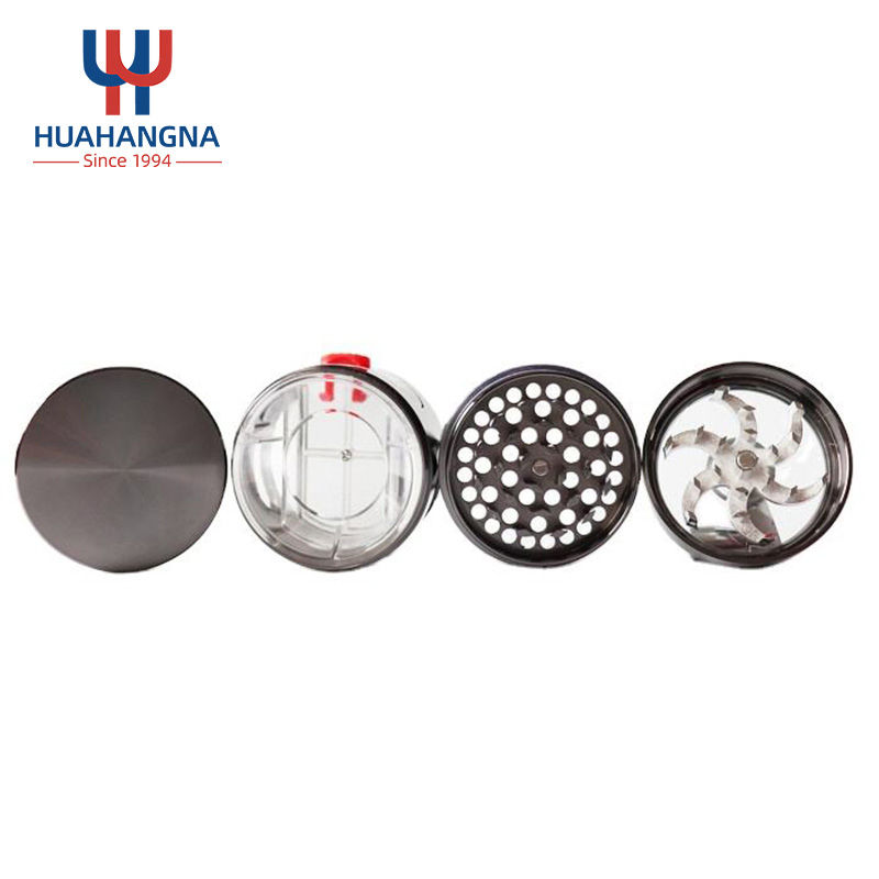 Herb Grinder Hot Sale Alloy Herbal Herb Spice Grinders Smoking Pipe Accessories Gold Smoke Cutter