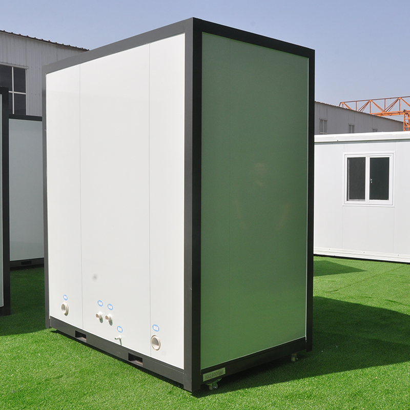 Fully Equipped Outdoor Container Toilet House Prefabricated Backyard Portable Bathroom Movable Toilet