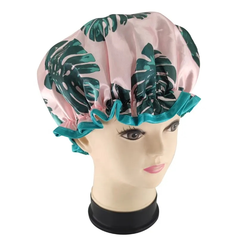 Quiet Girl Customized Personalized Reusable Shower Caps