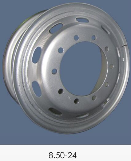 Rims Wheels Alloy Aluminum Steel Truck Trailer Wheel Tube Tubeless 8.5-20