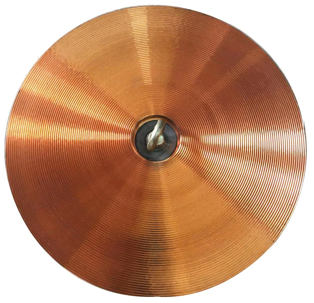 Медная спиральная полировальная пластина для доводочного станка