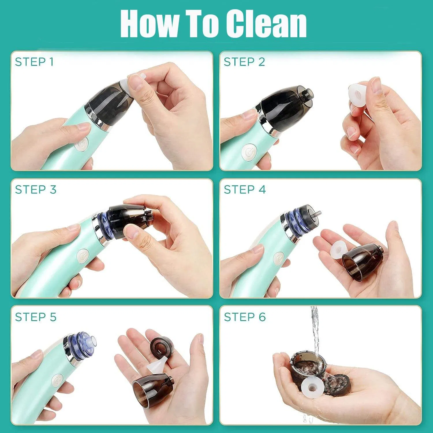 Showell USB Rechargeable Electric Nasal Aspirator with Multi-Level Suction