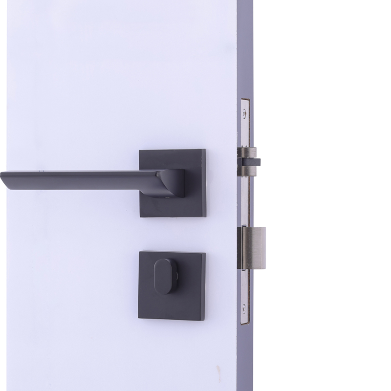 Manufacturer Modern Door Handle Solid Stainless Steel Bedroom Door Locks for Interior Doors