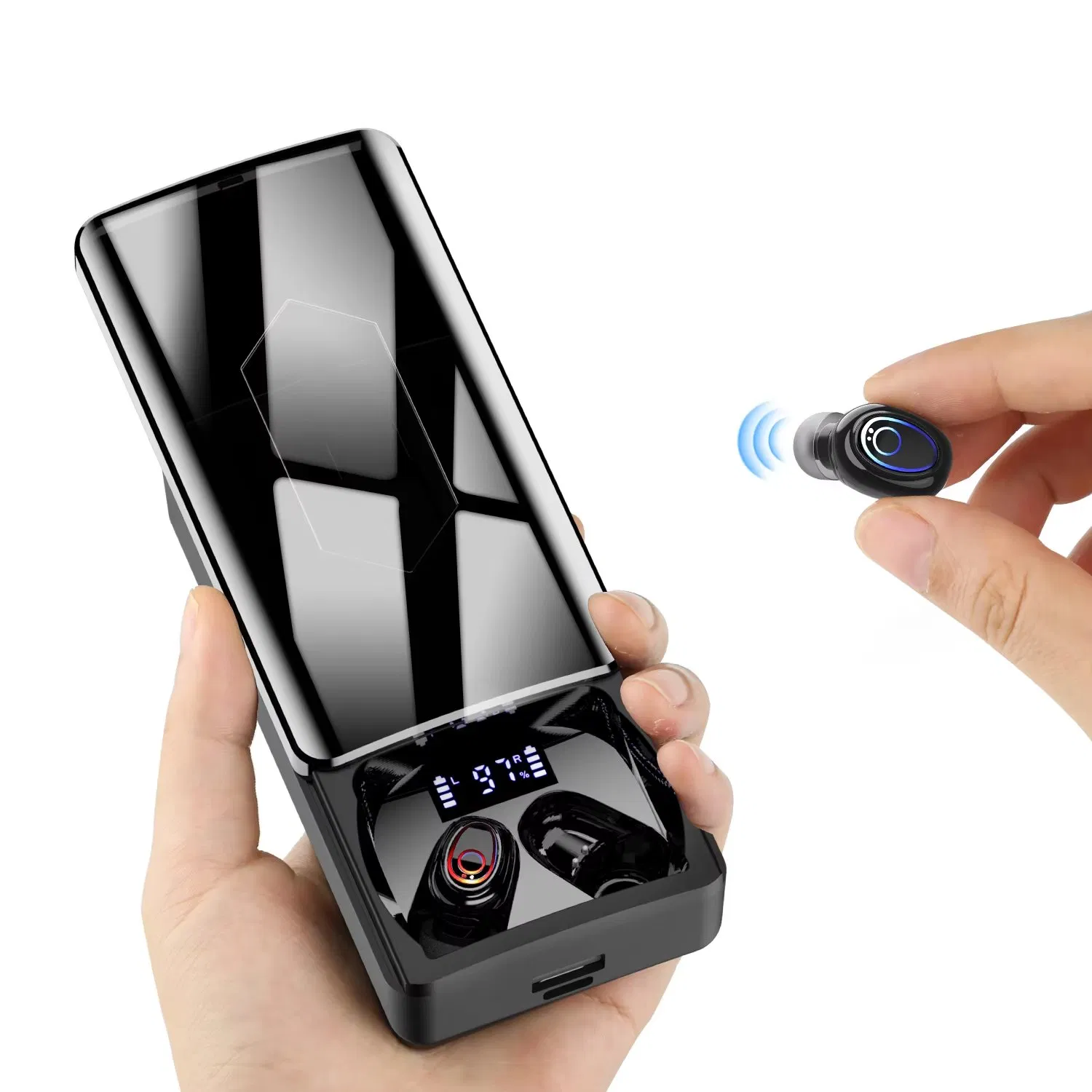 8000mAh Power Bank Earphones Headphones Headsets Bests Tws Noise Cancelling Wireless Earphones & Headphones