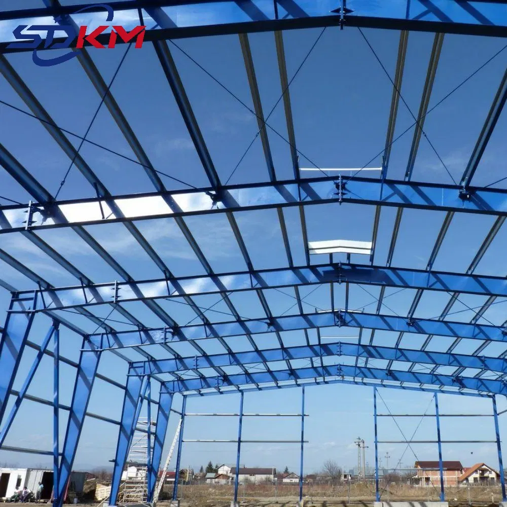 Easy to Install Prefabricated Steel Frame Building Metal Building Pre-Engineered Warehouse, Shed