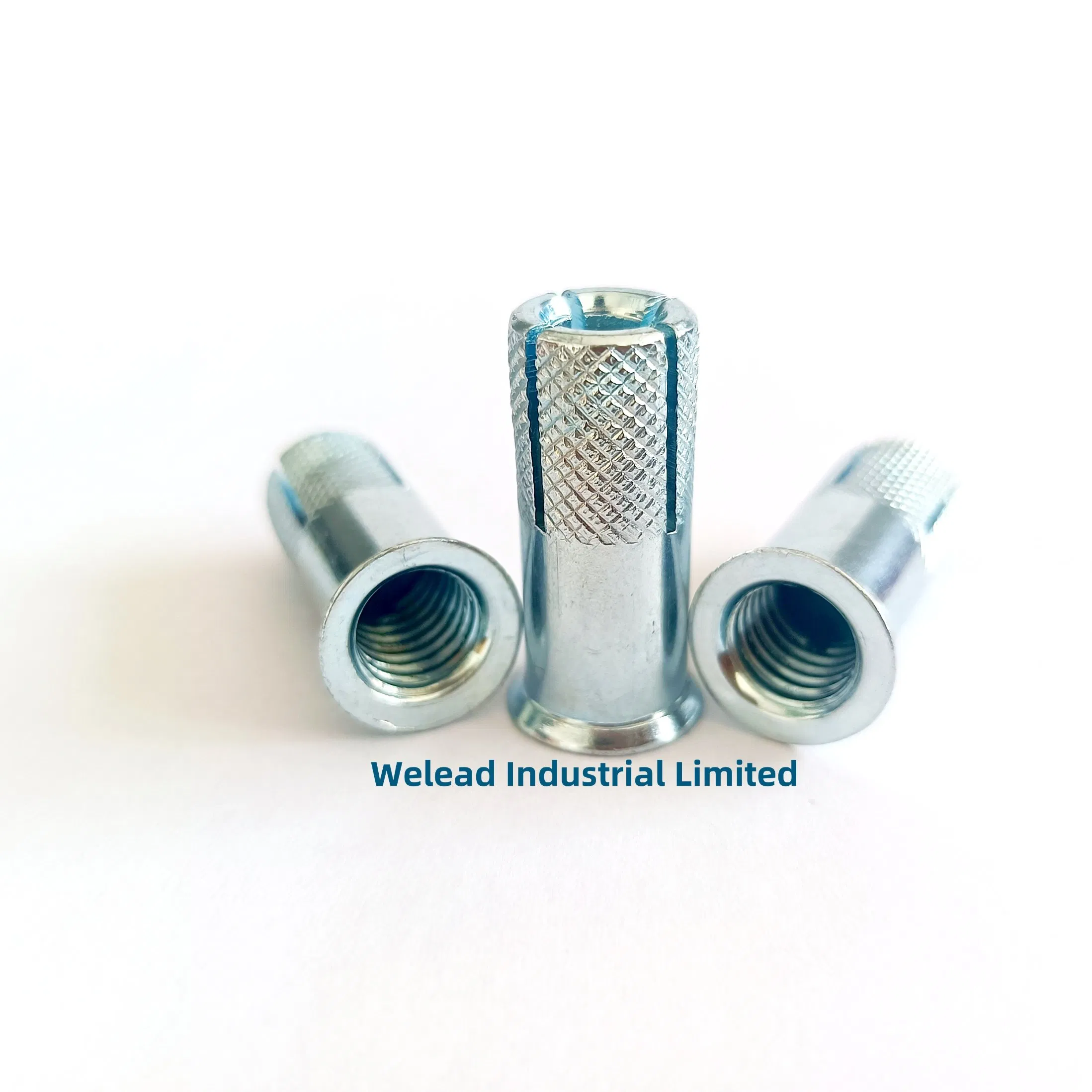 Анкерный болт с фланцем 3/8" для бетона, оцинкованный