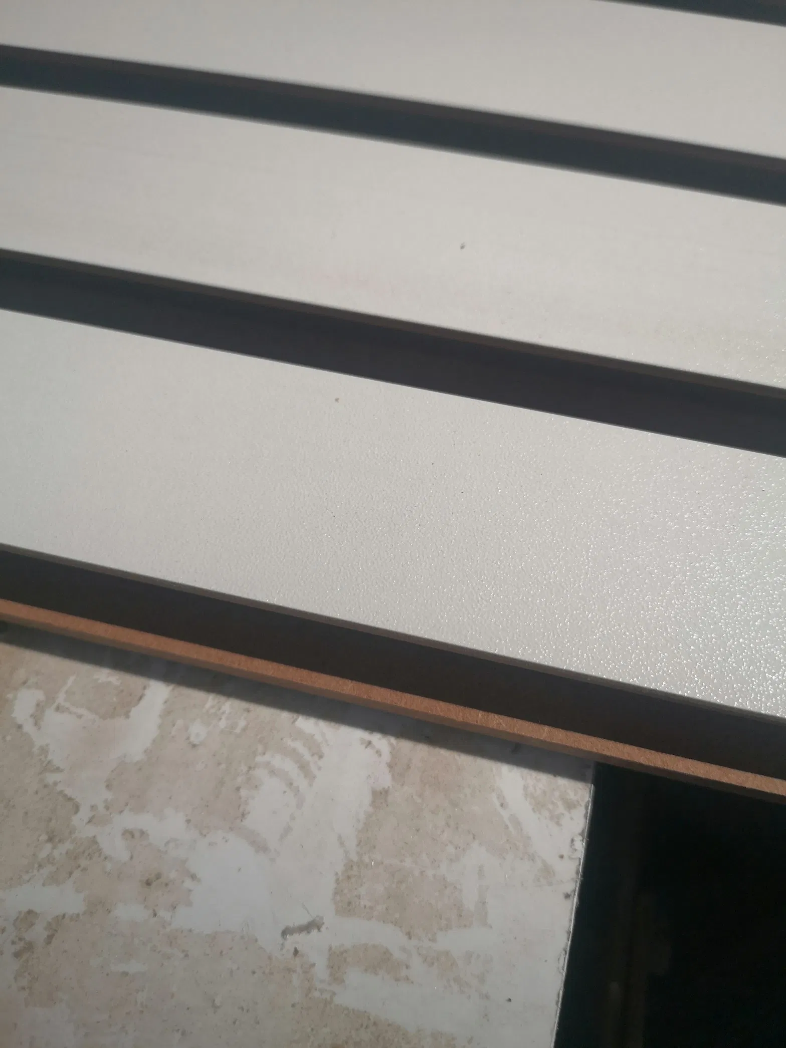 Melamine Faced Slatwall for Supermarket Display