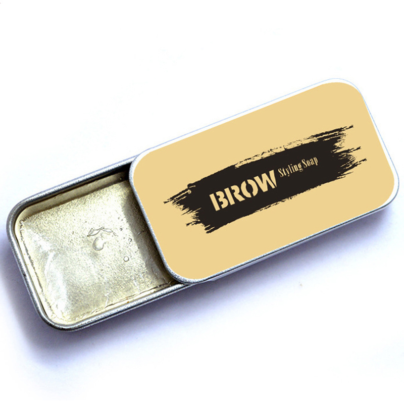 Eyebrow Styling Gel Brows Wax Sculpt Soap Waterproof Long-Lasting 3D Feathery Wild Brow Styling Easy to Wear Makeup Eyebrow