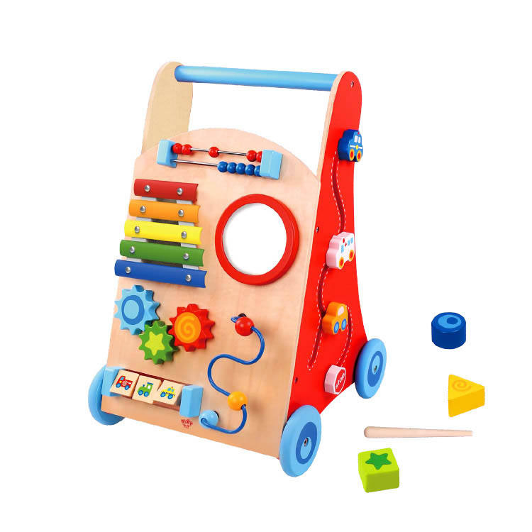 Wooden Outdoor Baby Walker Toys for Child Learning