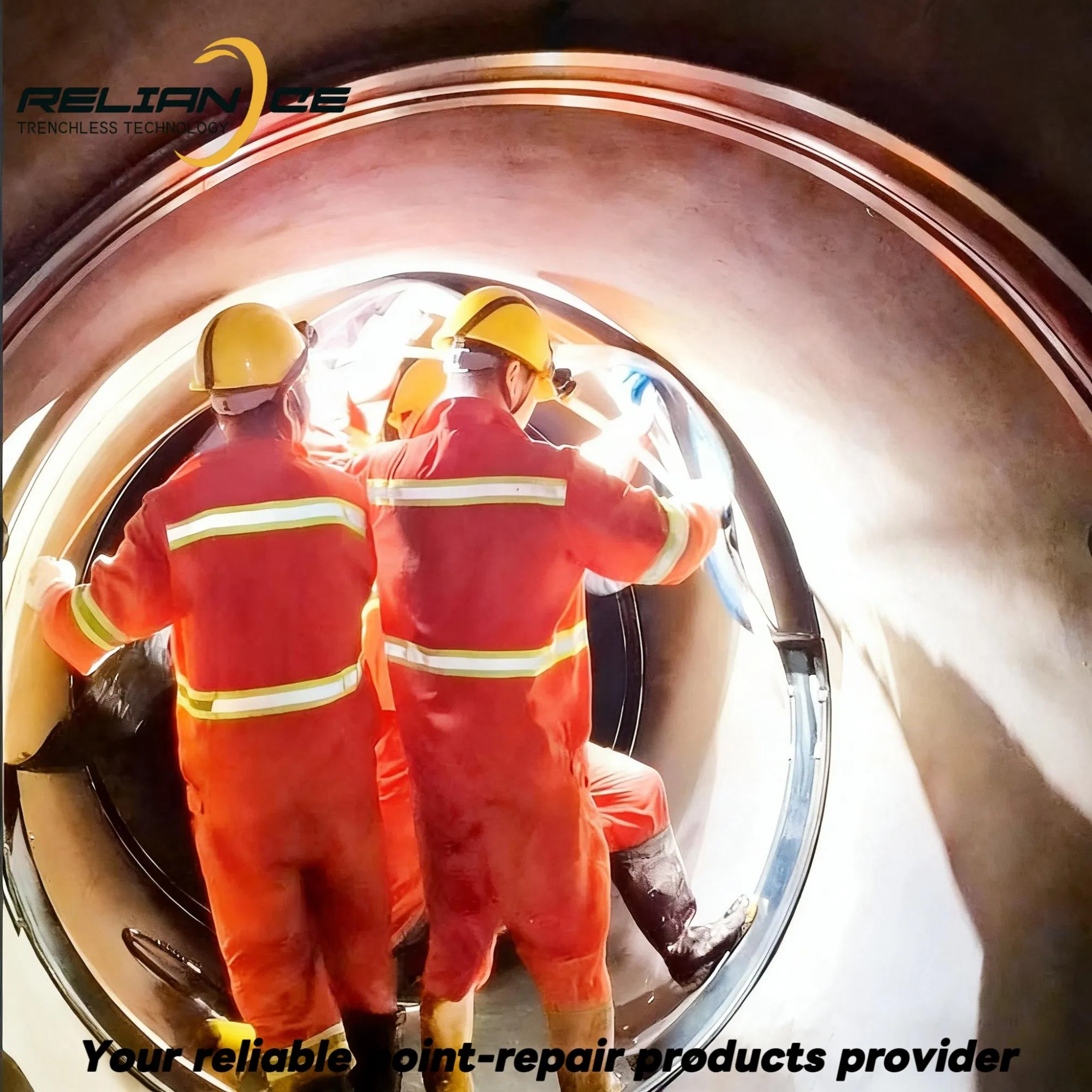 Non-Invasive Internal Pipe Seal for Potable Water Pipeline Rehabilitation