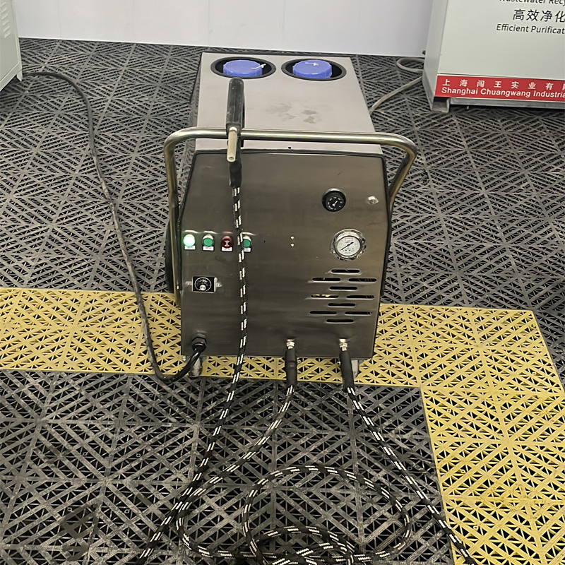 Electrically Heated Steam Cleaner - Heavy Oil Stain Removal Versatile Use