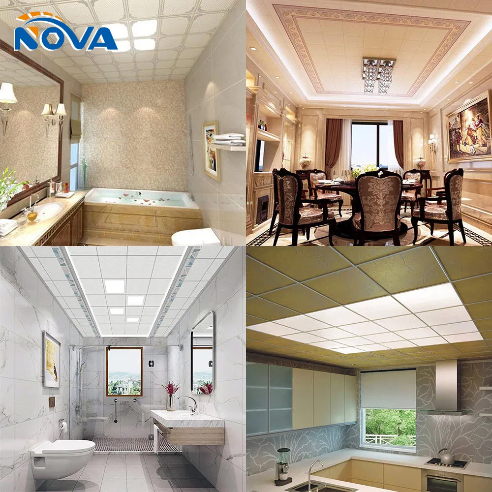 Fire Resistant PVC Ceiling for Indoor Home and Office Decoration Use
