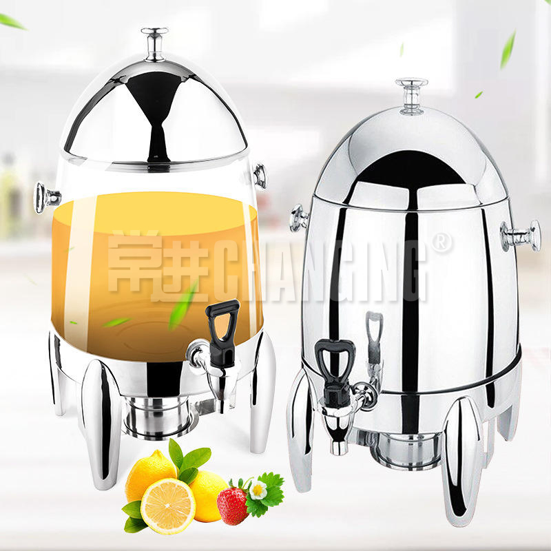 Changing Stainless Steel Catering Hotelware Juice Dispenser Food Machine